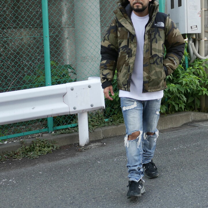 2-2 [ザノースフェイス] ジャケット メンズ ウッドランドカモ 日本 M 