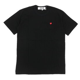 100％本物保証 新品 プレイ コムデギャルソン PLAY COMME des GARCONS SMALL RED HEART TEE Tシャツ BLACK ブラック 黒 メンズ