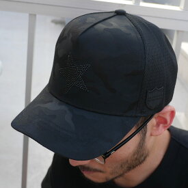 100％本物保証 新品 ヨシノリコタケ YOSHINORI KOTAKE x バーニーズ ニューヨーク BARNEYS NEWYORK BLACK LINE STAR RHINESTONE CAMO MESH CAP キャップ BLACK ブラック 黒 メンズ