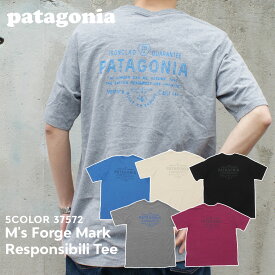 100％本物保証 新品 パタゴニア Patagonia M's Forge Mark Responsibili Tee フォージ マーク レスポンシビリティー Tシャツ 37572 メンズ レディース アウトドア キャンプ 新作