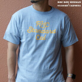 100％本物保証 新品 ロンハーマン RHC Ron Herman x スタンダードカリフォルニア STANDARD CALIFORNIA SD RHC Logo Tee Tシャツ BLUE ブルー 青 メンズ 新作