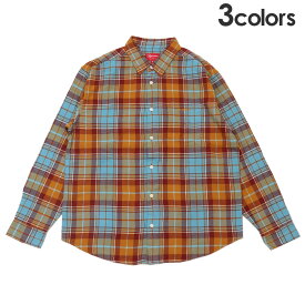 100％本物保証 新品 シュプリーム SUPREME Plaid Flannel Shirt 長袖シャツ メンズ レディース 新作