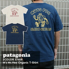 100％本物保証 新品 パタゴニア Patagonia M's Mr. Hex Organic Tee メンズ ミスター ヘックス オーガニック Tシャツ 37668 メンズ レディース アウトドア キャンプ サーフ 海 山 新作