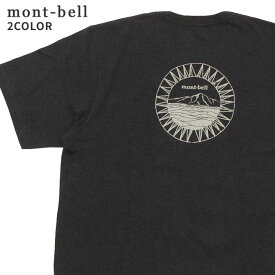 100％本物保証 新品 モンベル mont-bell Pear Skin Cotton Tee Shimayama ペアスキンコットン しま山 Tシャツ 2104712 メンズ アウトドア キャンプ 山登り ハイキング 新作