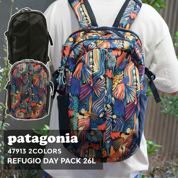 楽天市場】100％本物保証 新品 パタゴニア Patagonia Refugio Day Pack  