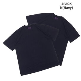 100％本物保証 新品 ザ・ノースフェイス パープルレーベル THE NORTH FACE PURPLE LABEL Pack Field Tee Tシャツ 2枚セット 新作 NT3364N nanamica ナナミカ 紫タグ アウトドア