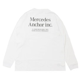 100％本物保証 新品 メルセデス アンカーインク MERCEDES ANCHOR INC. L/S POCKET TEE 長袖Tシャツ メンズ 新作 TOPS