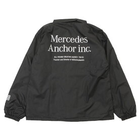 100％本物保証 新品 メルセデス アンカーインク MERCEDES ANCHOR INC. Coach Jacket コーチジャケット メンズ 新作 BlackEyePatch ブラックアイパッチ OUTER