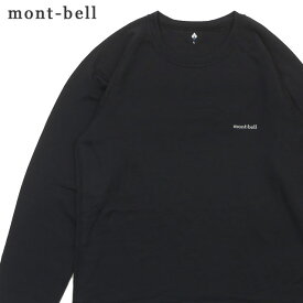 100％本物保証 新品 モンベル mont-bell ZOE-LINE M.W. ROUND NECK SHIRT ジオライン ミドルウェイト 長袖Tシャツ 1107704 メンズ アウトドア キャンプ 山登り ハイキング 新作 TOPS ETK024