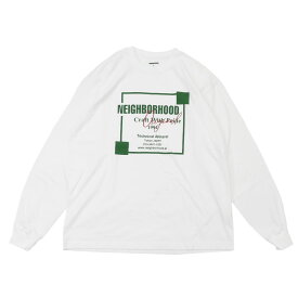 100％本物保証 新品 ネイバーフッド NEIGHBORHOOD NH.TEE LS-7 ロングスリーブ 長袖Tシャツ メンズ 新作 241PCNH-LT07 TOPS