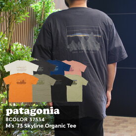 100％本物保証 [24SS新作追加] 新品 パタゴニア Patagonia M's '73 Skyline Organic Tee 73 スカイライン オーガニック Tシャツ 37534 メンズ レディース アウトドア キャンプ 新作 半袖Tシャツ