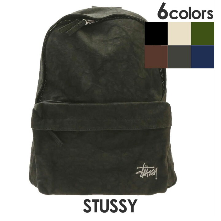 楽天市場】100％本物保証 新品 ステューシー STUSSY CANVAS BACKPACK