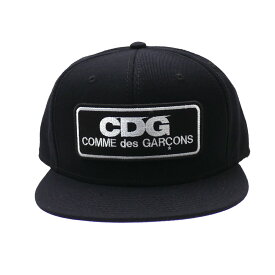 100％本物保証 CDG シーディージー CDG LOGO SNAPBACK CAP キャップ BLACK 265001081011 新品 COMME des GARCONS コムデギャルソン