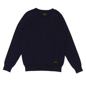 100％本物保証 ネイバーフッド NEIGHBORHOOD 13AW BASIC.KNIT/AW-CREW.LS クルーネック ニット NAVY ネイビー メンズ Sサイズ 【中古】 2013AW 131000806 (TOPS)