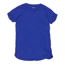 100％本物保証 ノンネイティブ nonnative POCKET S/S TEE ポケット Tシャツ BLUE ブルー メンズ サイズ1 【中古】 104003124 (半袖Tシャツ)
