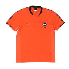 100％本物保証 エフシーアールビー F.C.R.B. GAME SHIRT ゲームシャツ ORANGE オレンジ メンズ Sサイズ 【中古】 103000402 (半袖Tシャツ)