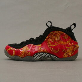 100％本物保証 新古品/未使用 シュプリーム SUPREME x ナイキ NIKE AIR FOAMPOSITE 1 SUPREME SP エアフォーム ポジット SPORT RED/BLACK-METALLIC GOLD 652792-600 メンズ 27.5cm (フットウェア)