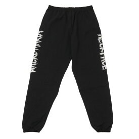 100％本物保証 新品 ワコマリア WACKO MARIA ネックフェイス NECK FACE SWEAT PANTS スウェットパンツ BLACK ブラック メンズ XLサイズ (パンツ)