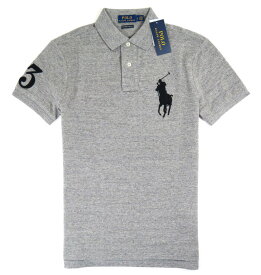 【メール便送料無料】POLO Ralph Lauren ポロラルフローレン ビッグポニー ポロシャツ グレー GREY 336