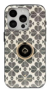 kate SpadePCgXy[h iphone 15 pro case ACtH P[X X}[gtH X}zP[X KG723(001) Spade Flower Stability 135