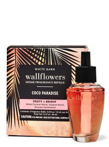 Bath&BodyWorks oXAh{fB[NX oX&{fB[NX WallflowerslփtB(2)FCoco Paradise@iRRp_CXj145
