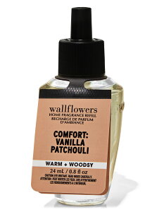 Bath&BodyWorks oXAh{fB[NX oX&{fB[NX Wallflowers vOCtBlߑւ@Wallflowers Fragrance Refill Comfort Vanilla Patchouli@iojp`j156