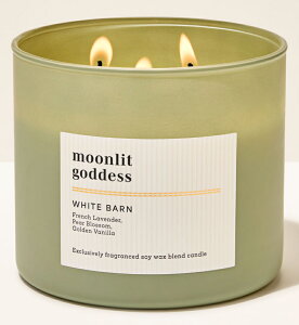Bath&BodyWorks �o�X�A���h�{�f�B���[�N�X �o�X&�{�f�B���[�N�X �V�O�l�`���[3-wick�L�����h���i14.5oz�j�FMoonlit Goddess�@�i���[�����b�g�E�S�b�f�X�j323