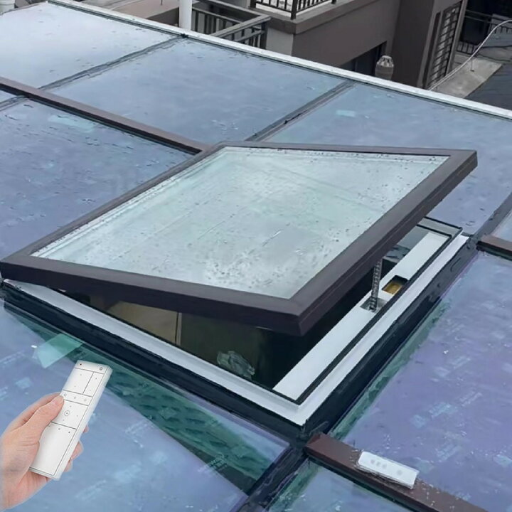 楽天市場】電動天窓 リモコン開閉式ルーフスカイライト ルーフライト 