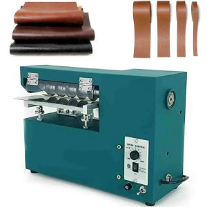 レザーカッティングマシン、電動レザーストリップカッター、DIYレザークラフトストラップスプリッター、20cmの切断幅、厚さ3mm、レザー、プラスチック、PVC、ゴム用