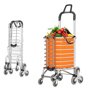 ショッピングカート 8輪 買い物 キャリーカート 買い物カート 折りたたみ 階段台車 荷物運び ートカート 階段昇降 三輪キャスター アルミ合金製 容量35L 耐荷重35kg 簡単組立 買い物/物品の移