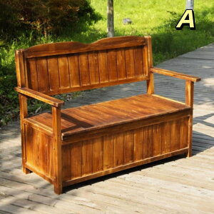 ガーデン チェア ベンチ 収納 屋外 木製、2人用 木製 ガーデンベンチ 収納、120 Cm パティオ収納ベンチ 40 ガロン内部スペース付き パティオ、庭、バルコニー、庭用 ガーデンチェア雨ざらし