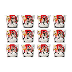 [12個] 日清 熱湯5分で白ごはん ふっくら釜炊き ごはん 72g×12個