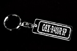AA-64 GSX-R400R SP �A�N������ �N���A �V���o�[2�d�����O�I���W�i���L�[�z���_�[ �X�Y�L �}�t���[ �n���h�� �O�� �~���[ �J�X�^�� �p�[�c ���̃A�N�Z�T���[