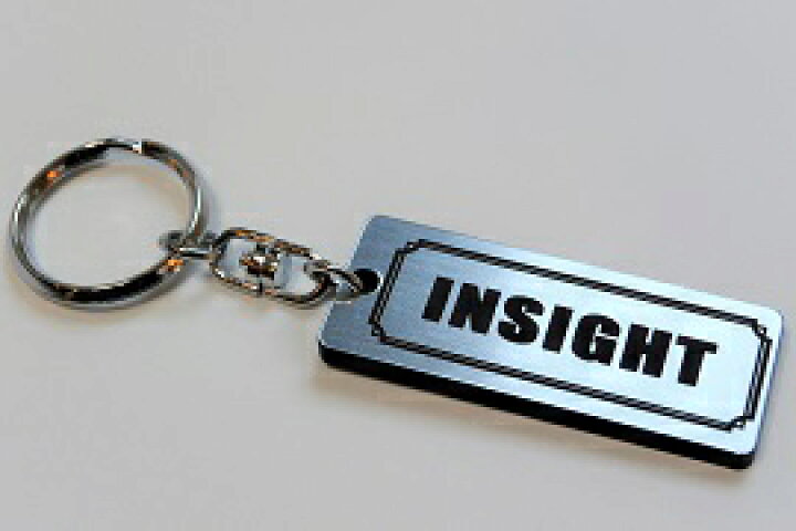 楽天市場】A-448-2 INSIGHT アクリル製 銀黒 2重リングオリジナル 
