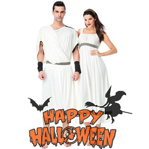 M〜XLハハロウィン衣装 カップル 男性用 エジプト コスプレ 女神 コスチューム ハロウィン 衣装 ギリシャ女神 レディース ガールズ 変装 ハロウィーン