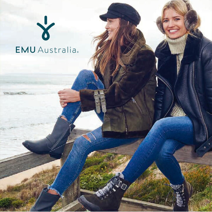 emu エミューファームートンコート - 毛皮・ファーコート