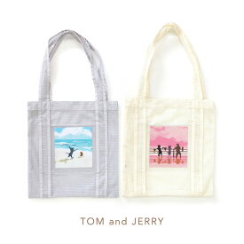 トムとジェリー トートバッグ ショルダー バッグ レディース PVC メッシュ かわいい キャラクター ジェリー お出かけ 買い物 海 プール レジャー