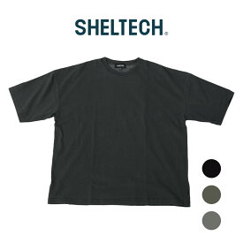 ワイドTシャツ レディース メンズ ユニセックス SHELTECH シェルテック SHL25SS010OE 半袖 無地 吸汗速乾 軽量 紫外線カット UPF50+ 遮熱 冷感 男女兼用 新着商品