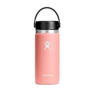 �n�C�h���t���X�N Hydro Flask �L���b�v �n���C ���C�h�}�E�X 16oz �^���u���[ �X�e�����X�{�g�� ���@�r �ۉ� �{�g�� ���� �f�M 473ml ���K �A�E�g�h�A �ۑ� �V�����i