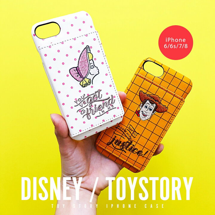 楽天市場 Iphonex Iphonex S Iphone8 Iphone7 Iphone6 Iphone6s Iphone ケース ミラー付き 刺繍 パスケース トイ ストーリー ウッディ ボー ピープ メール便 Fridstore フリッドストア
