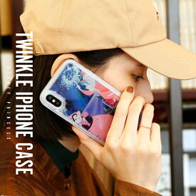 【GW期間限定クーポン対象】iPhoneX iPhoneX/S 6/6s/7/8対応 レディース ディズニー シンデレラ ピーターパン 白雪姫 ケース ハードケース スパンコール ラメ キラキラ メール便 送料無料