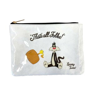 【LINE登録⇒クーポン配布中】 ルーニーテューンズ ポーチ 小物入れ かわいいレディース W-SK1331 化粧ポーチ コスメポーチ アクセサリー クラフトポーチ 収納 キャラクター 新着商品