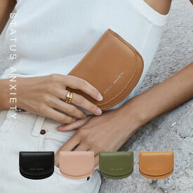 【LINE登録⇒クーポン配布中】 財布 ウォレット レディース ユニセックス レザー 本革 ステータスアングザエティー US FOR NOW SA191 コインケース カードケース STATUSANXIETY SA191 ミニウォレット ミニ財布 小銭入れ カード入れ キャッシュレス 新着商品