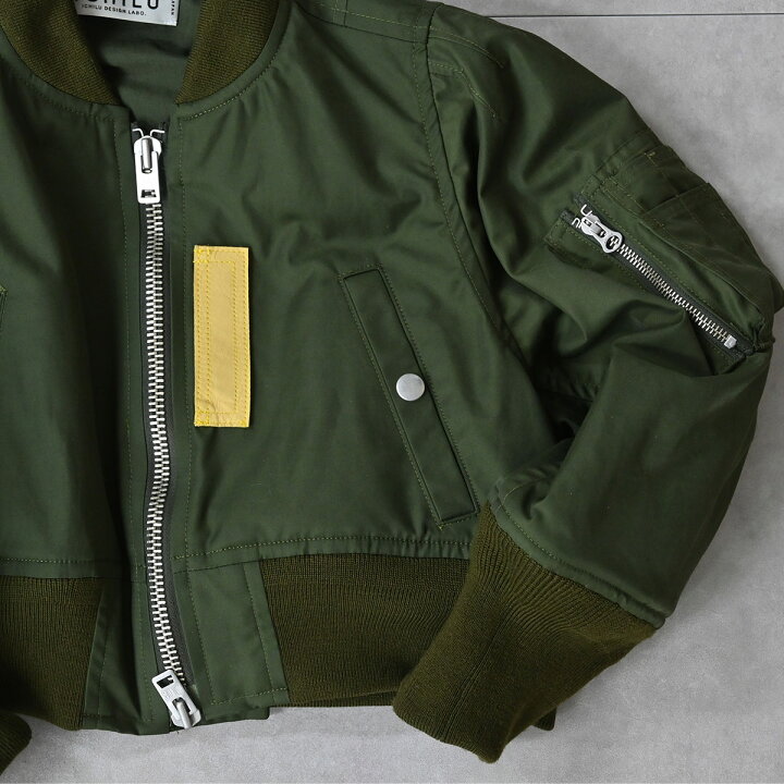楽天市場】【SALE⇒40%OFF】MA-1 ジャケット レディース ショート丈 