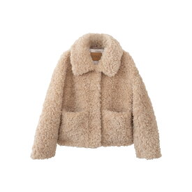 ジャケット コート レディース ジャッキー JAKKE ファー カーリーファー エコファー TRACI ゆったり シルエット ボリューム サステナブル フェイクファー 雑誌掲載 新着商品 GIFT