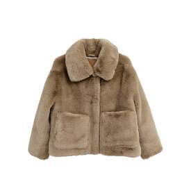 ジャケット コート レディース ジャッキー JAKKE ファー エコファー TRACI ゆったり シルエット ボリューム サステナブル フェイクファー 雑誌掲載 新着商品 GIFT