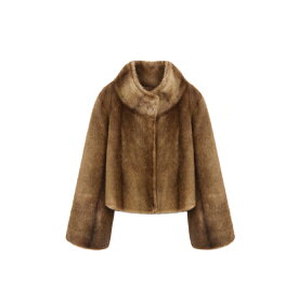 ジャケット コート レディース ジャッキー HAVELESS ハブレス ファー エコファー ジョイファージャケット スカーフ ゆったり シルエット ボリューム サステナブル フェイクファー 新着商品