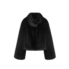 ジャケット コート レディース ジャッキー HAVELESS ハブレス ファー エコファー ジョイファージャケット スカーフ ゆったり シルエット ボリューム サステナブル フェイクファー 新着商品