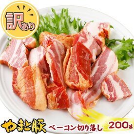 訳あり ベーコン切り落とし 200g | 冷凍 ベーコン 切り落し バラ肉 豚バラ 訳あり商品 在庫処分 食品 肉 食品ロス 福袋 お取り寄せ 国産 おつまみ コロナ セット 端っこ 豚肉 グルメ 冷凍食品 アウトレット 美味しい コンビニ払い 後払い 可能 小分け お肉 惣菜