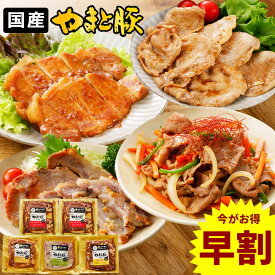 【早割】やまと豚 味付け肉 5点セット NS-D | お歳暮 早割 豚肉 味噌漬け 豚 グルメ お取り寄せグルメ 冷凍食品 ステーキ 生姜焼き プルコギ 西京漬け おかず 惣菜